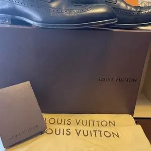 PRICE DROP ? Mens Louis Vuitton Derby Shoes in Black, Size 7 Louis Vuitton | Shoes | Price Drop Mens Louis Vuitton Derby  main image 2